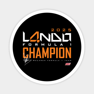 Lando Norris 2025 Champion Magnet